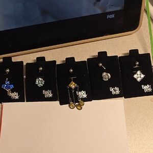 Women's Jewelry Set - Blue, Silver, Yellow